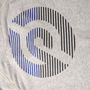 Rhone x Peloton Gray Full Zip Cotton Blend Hoodie Sweatshirt Size XL